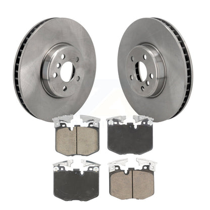Brake Rotor Ceramic Pad Front Kit For BMW 330i xDrive X5 530i Toyota GR Supra iX