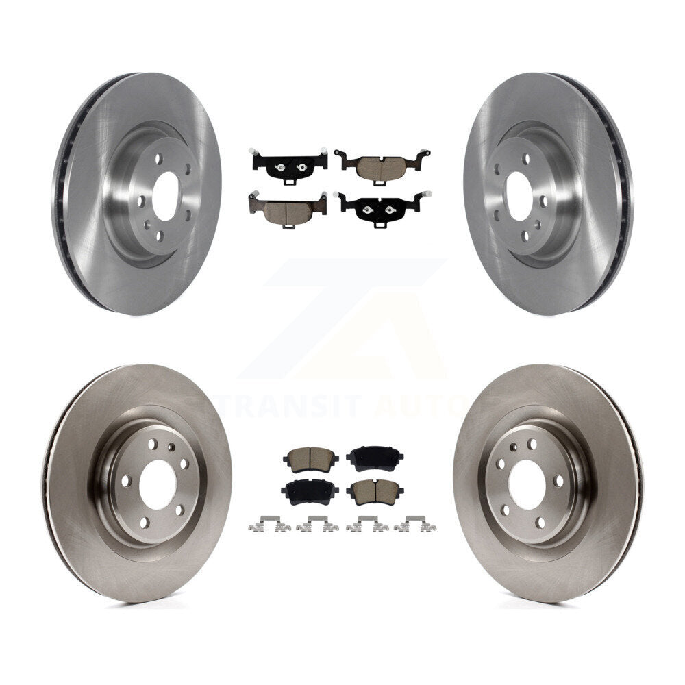 Brake Rotors Ceramic Pad Front Rear Kit For Audi A5 Sportback Quattro A4 allroad