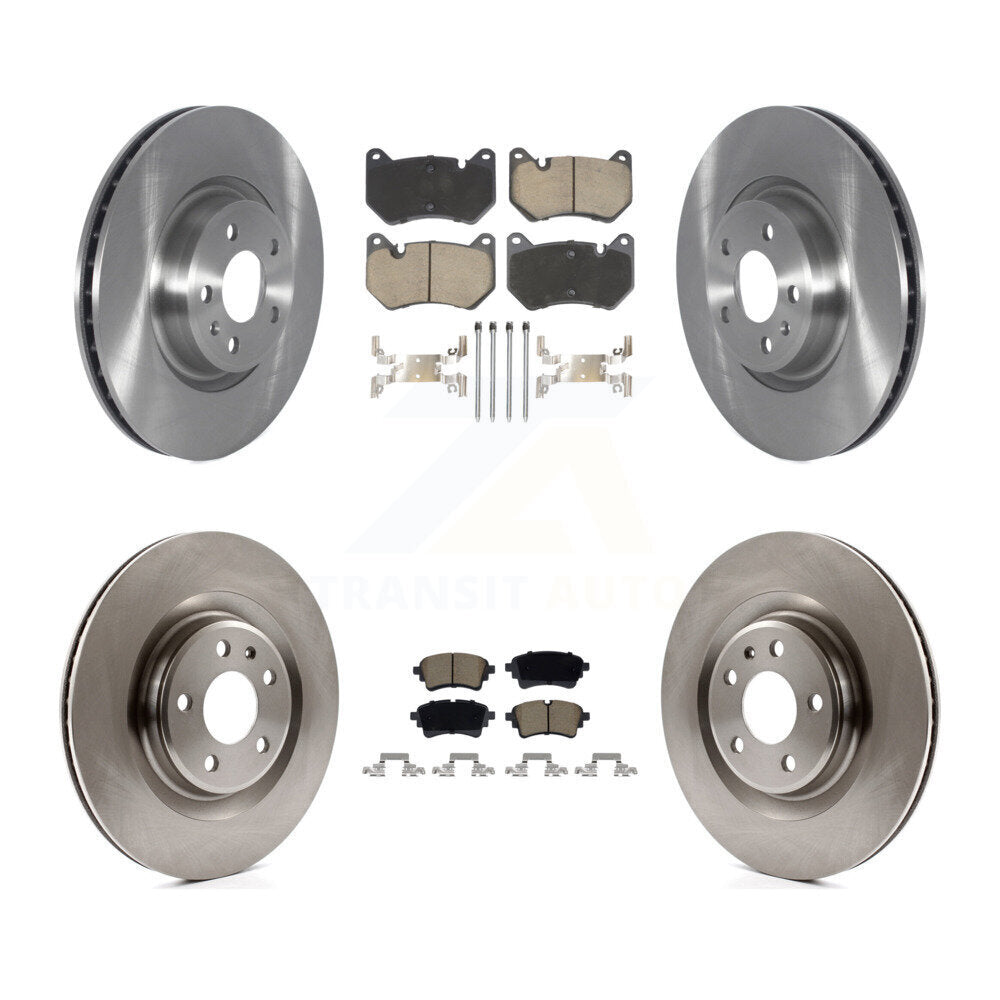 Disc Brake Rotors And Ceramic Pads Front Rear Kit For Audi Q5 Sportback