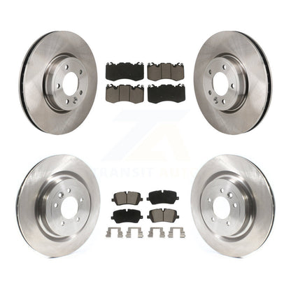 Disc Brake Rotors And Ceramic Pads Front Rear Kit For Land Rover Range Sport