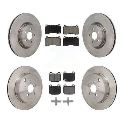 Disc Brake Rotors And Ceramic Pads Front Rear Kit For Subaru BRZ Toyota 86