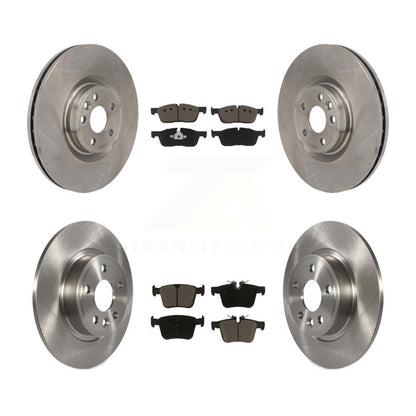 Brake Rotor And Ceramic Pad Front Rear Kit For Land Rover Discovery Sport Jaguar