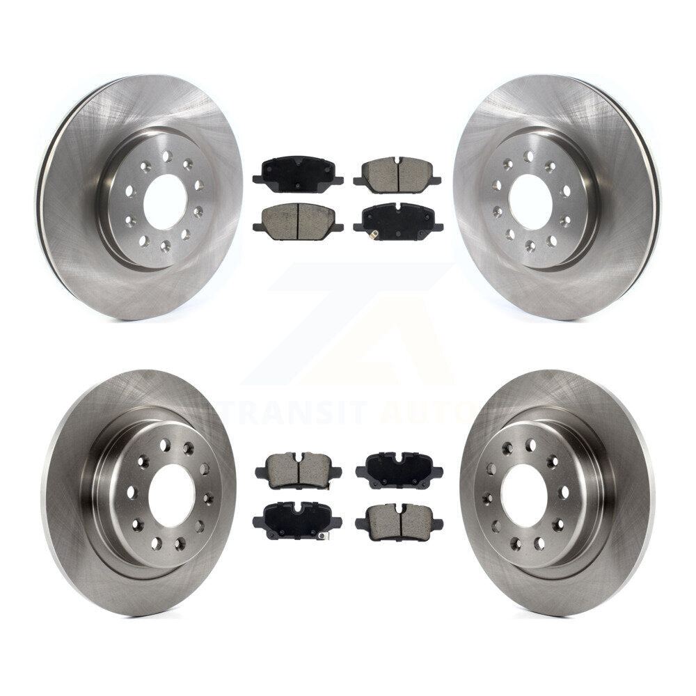 Brake Rotors & Ceramic Pad Front Rear Kit For 2021 Chevrolet Equinox GMC Terrain