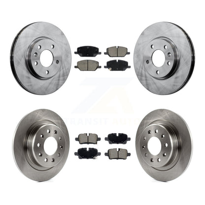 Disc Brake Rotors And Ceramic Pads Front Rear Kit For GMC Terrain