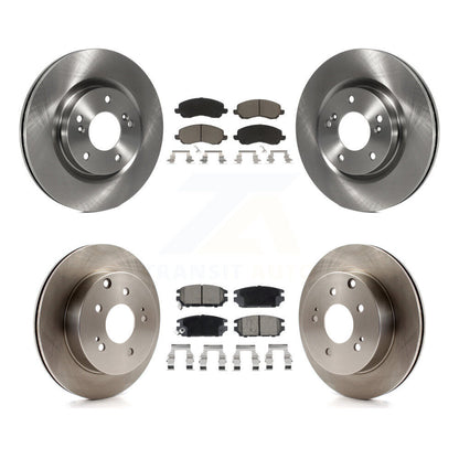 Disc Brake Rotors And Ceramic Pads Front Rear Kit For Mitsubishi Eclipse Galant