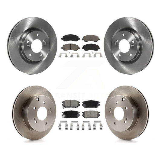 Disc Brake Rotors And Ceramic Pads Front Rear Kit For Mitsubishi Eclipse Galant