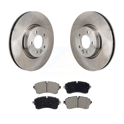 Brake Rotor & Ceramic Pad Front Kit For Land Rover Discovery Range DIESEL engine