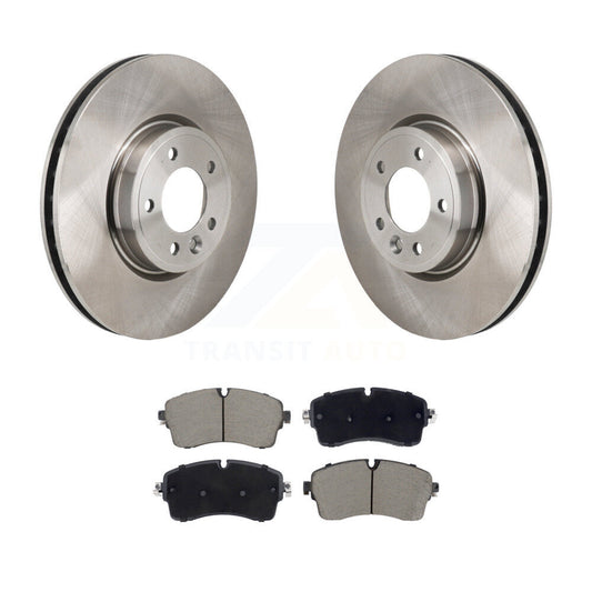 Brake Rotor & Ceramic Pad Front Kit For Land Rover Discovery Range DIESEL engine