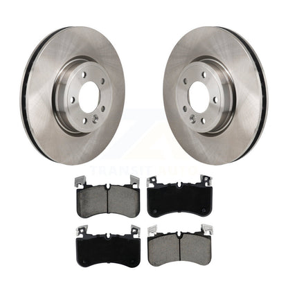 Disc Brake Rotors And Ceramic Pads Front Kit For Land Rover Range Sport
