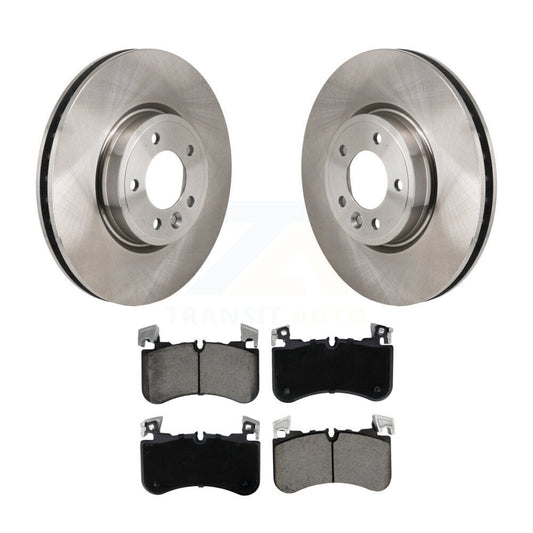 Disc Brake Rotors And Ceramic Pads Front Kit For Land Rover Range Sport