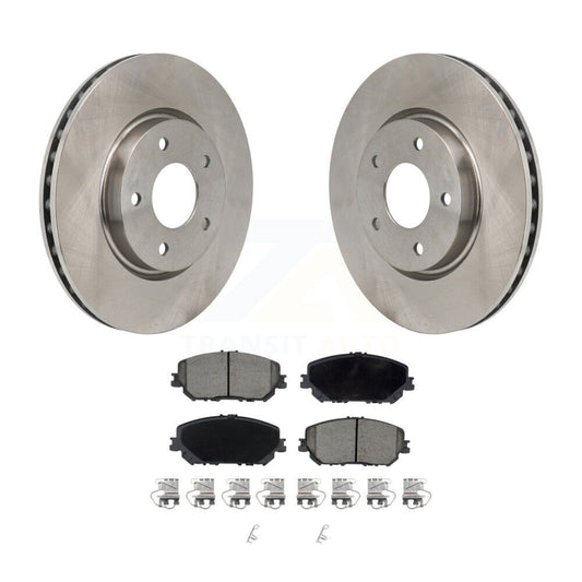 Disc Brake Rotors And Ceramic Pads Front Kit For Nissan Rogue