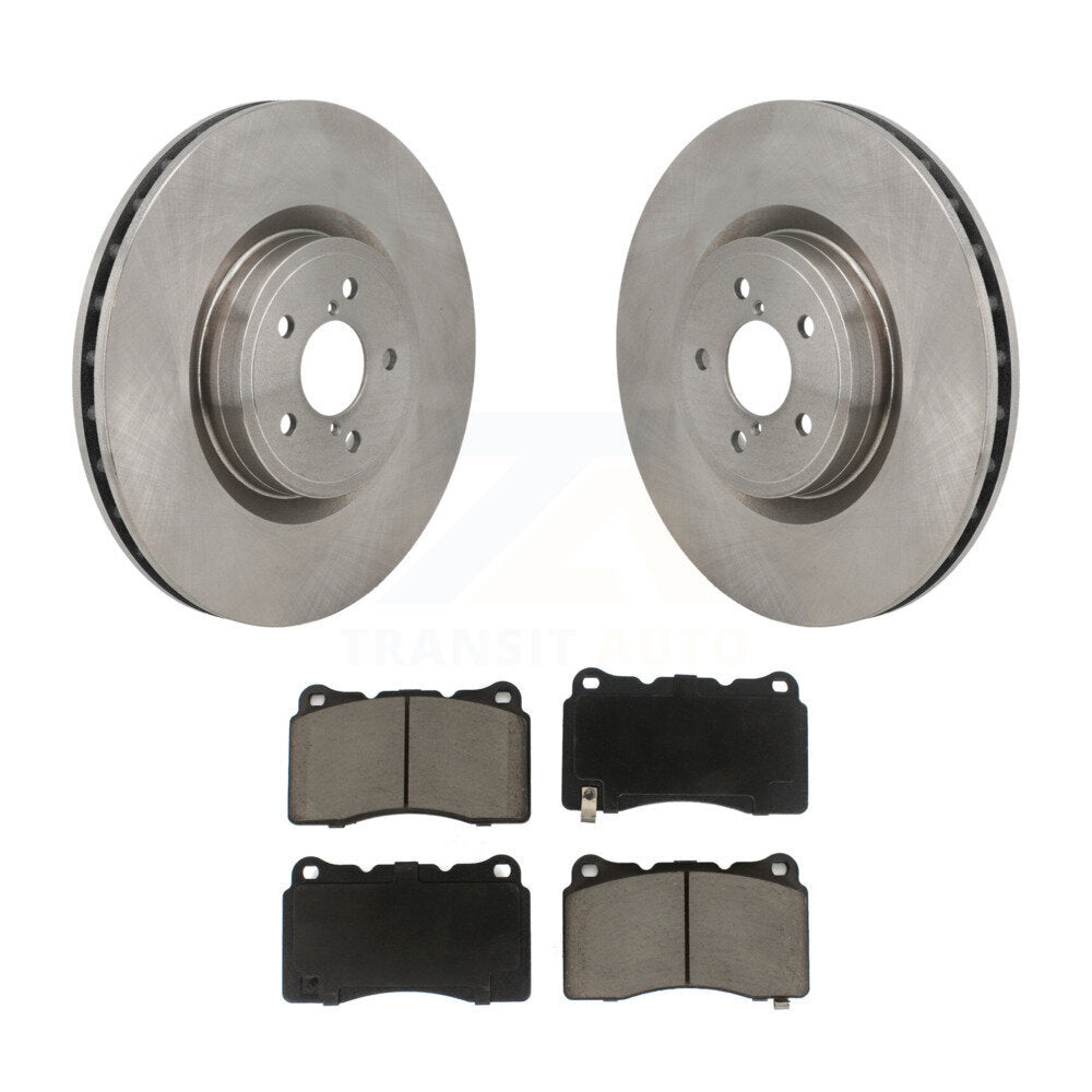 Disc Brake Rotors And Ceramic Pads Front Kit For Subaru BRZ Impreza Toyota 86