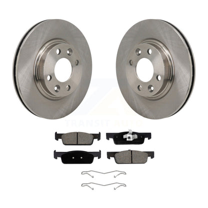 Disc Brake Rotors And Ceramic Pads Front Kit For Smart Fortwo EQ fortwo