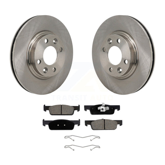 Disc Brake Rotors And Ceramic Pads Front Kit For Smart Fortwo EQ fortwo