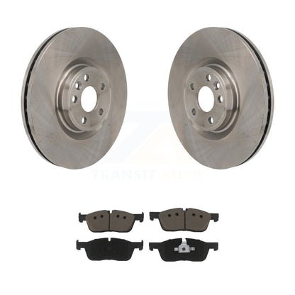 Brake Rotor & Ceramic Pad Front Kit For Land Rover Discovery Sport Jaguar E-Pace
