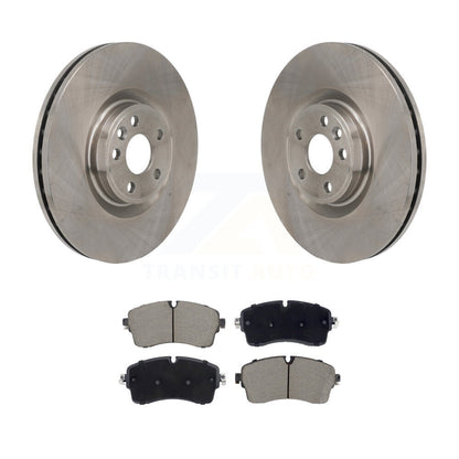 Disc Brake Rotor Ceramic Pad Front Kit For Land Rover Range Evoque Jaguar E-Pace