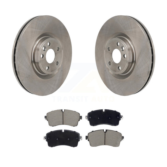 Disc Brake Rotor Ceramic Pad Front Kit For Land Rover Range Evoque Jaguar E-Pace