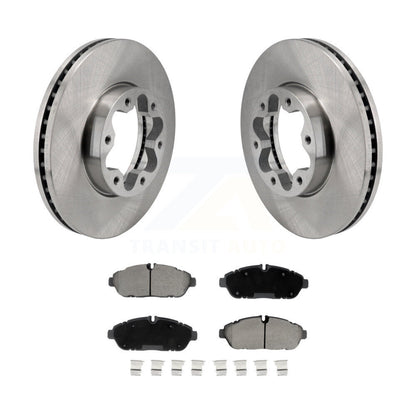 Brake Rotor & Ceramic Pad Front Kit For Ford Transit-250 Transit-350 Transit-150