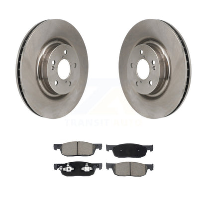 Disc Brake Rotors And Ceramic Pads Front Kit For 2022-2023 Acura MDX 3.5L
