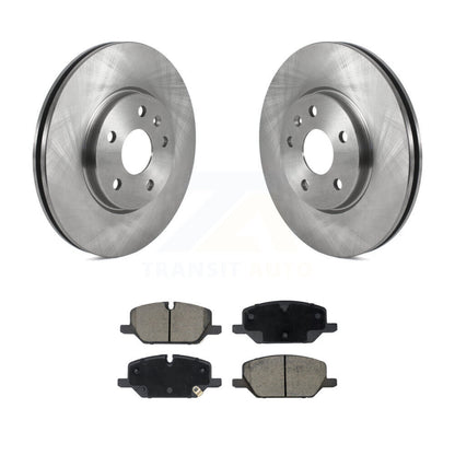 Disc Brake Rotors And Ceramic Pads Front Kit For Buick Envision Cadillac XT4