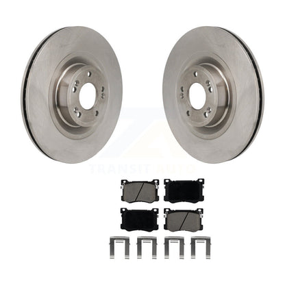 Disc Brake Rotors And Ceramic Pads Front Kit For Hyundai Genesis G80 5.0L