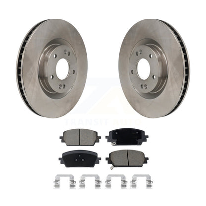 Disc Brake Rotor And Ceramic Pad Front Kit For Hyundai Santa Fe Kia Sorento Cruz