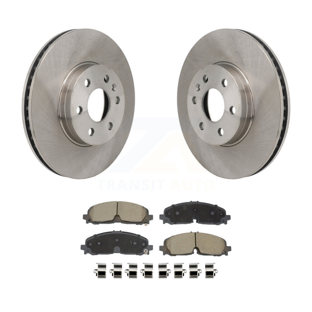 Brake Rotors & Ceramic Pad Front Kit For 2021-2022 Chevrolet Colorado GMC Canyon