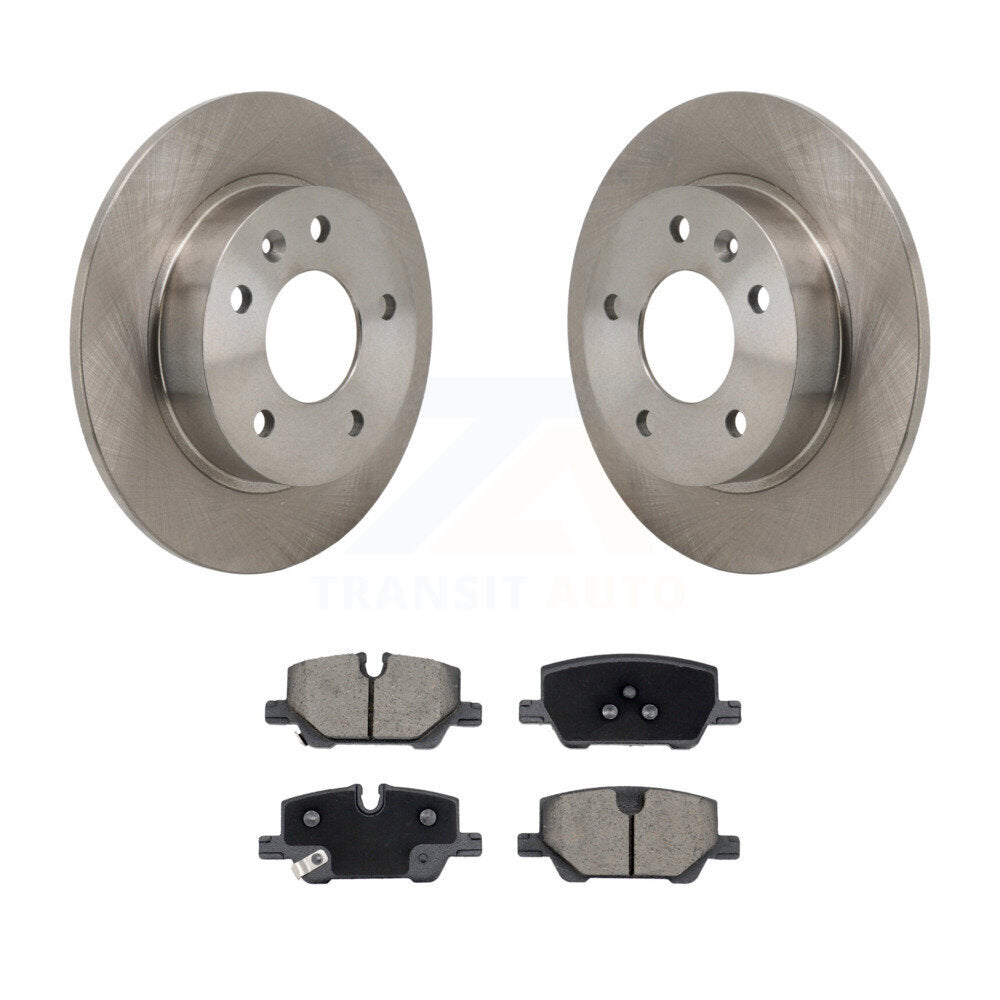 Disc Brake Rotors Ceramic Pad Rear Kit For Chevrolet Trailblazer Buick Encore GX