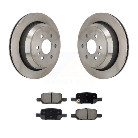 Brake Rotor And Ceramic Pad Rear Kit For 2021-2022 Chevrolet Colorado GMC Canyon