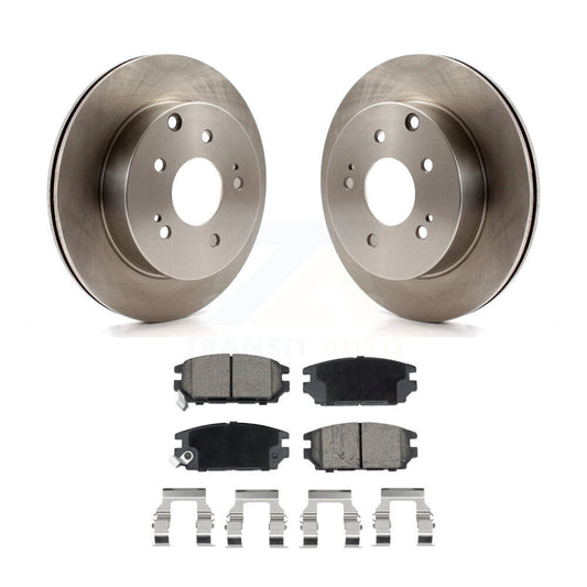 Disc Brake Rotors And Ceramic Pads Rear Kit For Mitsubishi Eclipse Galant