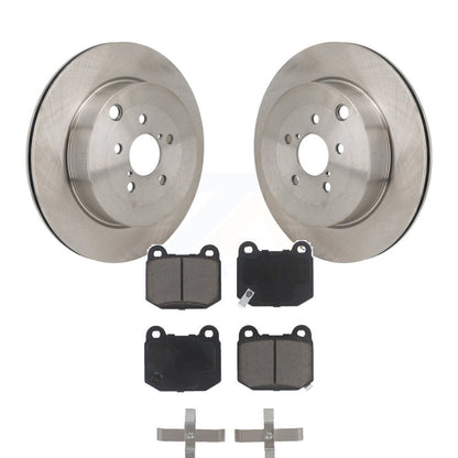 Brake Rotor And Ceramic Pad Rear Kit For Subaru BRZ Toyota 86 With Brembo Brakes