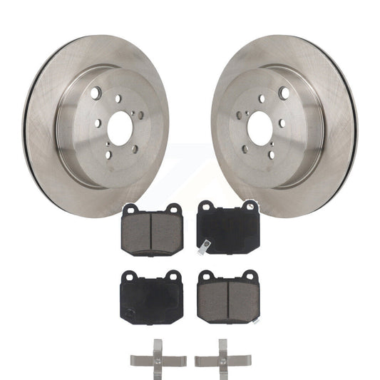 Brake Rotor And Ceramic Pad Rear Kit For Subaru BRZ Toyota 86 With Brembo Brakes