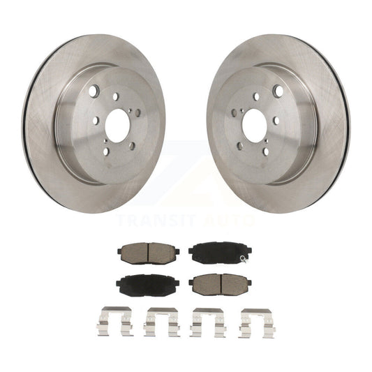 Brake Rotor And Ceramic Pad Rear Kit For Subaru BRZ Toyota 86 With Brembo Brakes