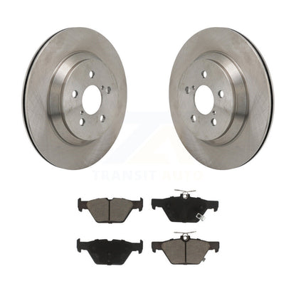Disc Brake Rotors And Ceramic Pads Rear Kit For Subaru Crosstrek