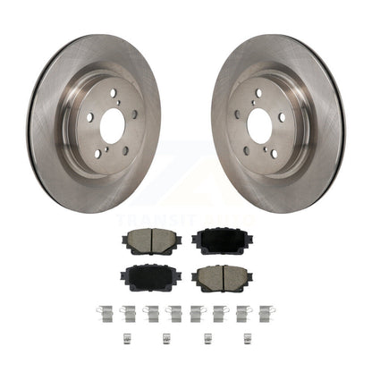 Brake Rotors Ceramic Pad Rear Kit For Toyota Sienna Lexus RAV4 Prime NX350h bZ4X