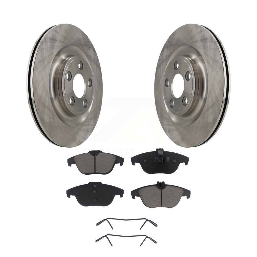 Disc Brake Rotors And Ceramic Pads Rear Kit For 2017 Mercedes-Benz E400