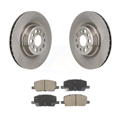 Disc Brake Rotors And Ceramic Pads Rear Kit For Tesla X S
