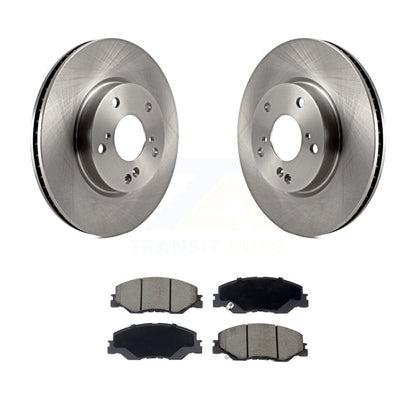 Disc Brake Rotors And Ceramic Pads Front Kit For Honda Civic Insight