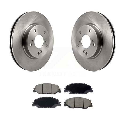 Disc Brake Rotors And Ceramic Pads Front Kit For Honda Civic Insight