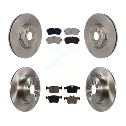 Disc Brake Rotors And Ceramic Pads Front Rear Kit For Land Rover Range Evoque