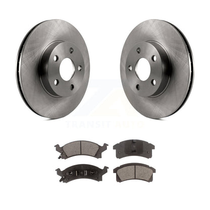 Brake Rotor & Semi-Metallic Pad Front Kit For Chevrolet Cavalier Pontiac Sunfire