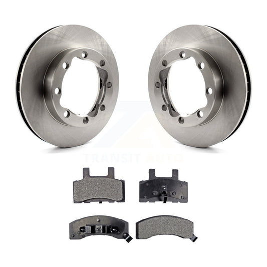 Brake Rotor & Semi-Metallic Pad Front Kit For K2500 Chevrolet GMC Dodge Ram 2500