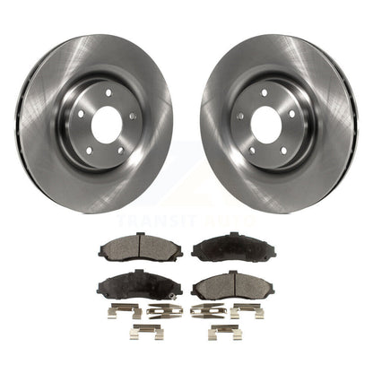 Disc Brake Rotor Semi-Metallic Pad Front Kit For Chevrolet Corvette Cadillac XLR