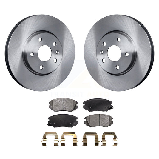 Brake Rotors Semi-Metallic Pad Front Kit For Chevrolet Equinox GMC Terrain Buick