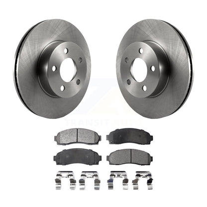 Brake Rotor And Semi-Metallic Pad Front Kit For Ford Ranger Mazda B4000 Explorer