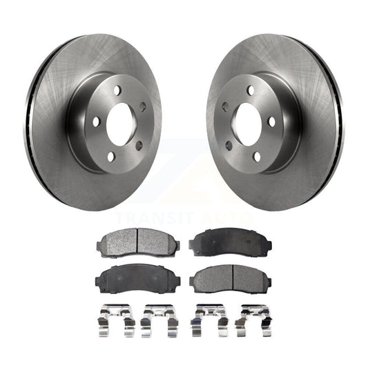 Brake Rotor And Semi-Metallic Pad Front Kit For Ford Ranger Mazda B4000 Explorer