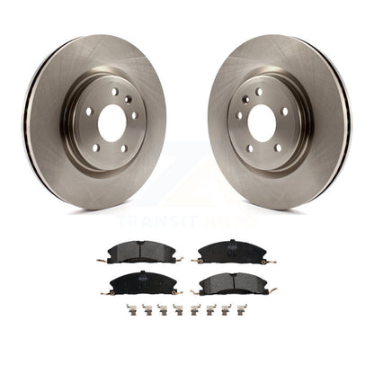 Brake Rotor Semi-Metallic Pad Front Kit For Ford Explorer With Heavy Duty Brakes