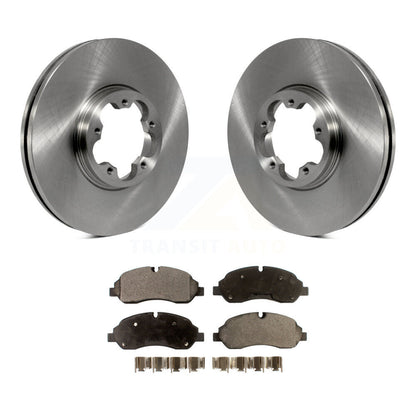 Disc Brake Rotors & Semi-Metallic Pad Front Kit For Ford Transit-250 Transit-150