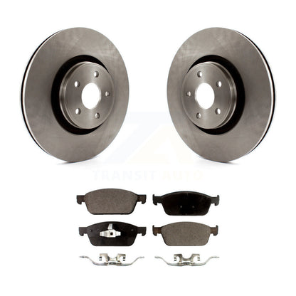 Disc Brake Rotors And Semi-Metallic Pads Front Kit For Ford Focus Lincoln MKC