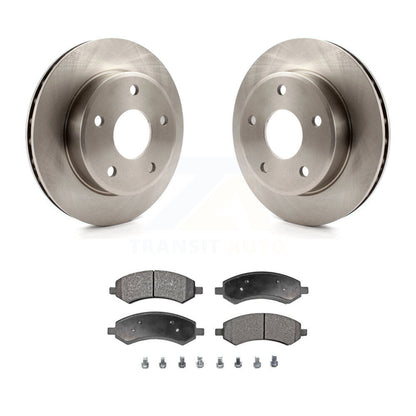 Brake Rotor & Semi-Metallic Pad Front Kit For Dakota Dodge Ram Mitsubishi Raider